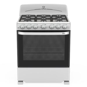 Estufa Cetron 30 EC-3040BSIF 6 hornillas Silver/Inox