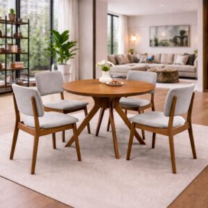 Juego de Comedor Isha 4 sillas DT938/DC2438